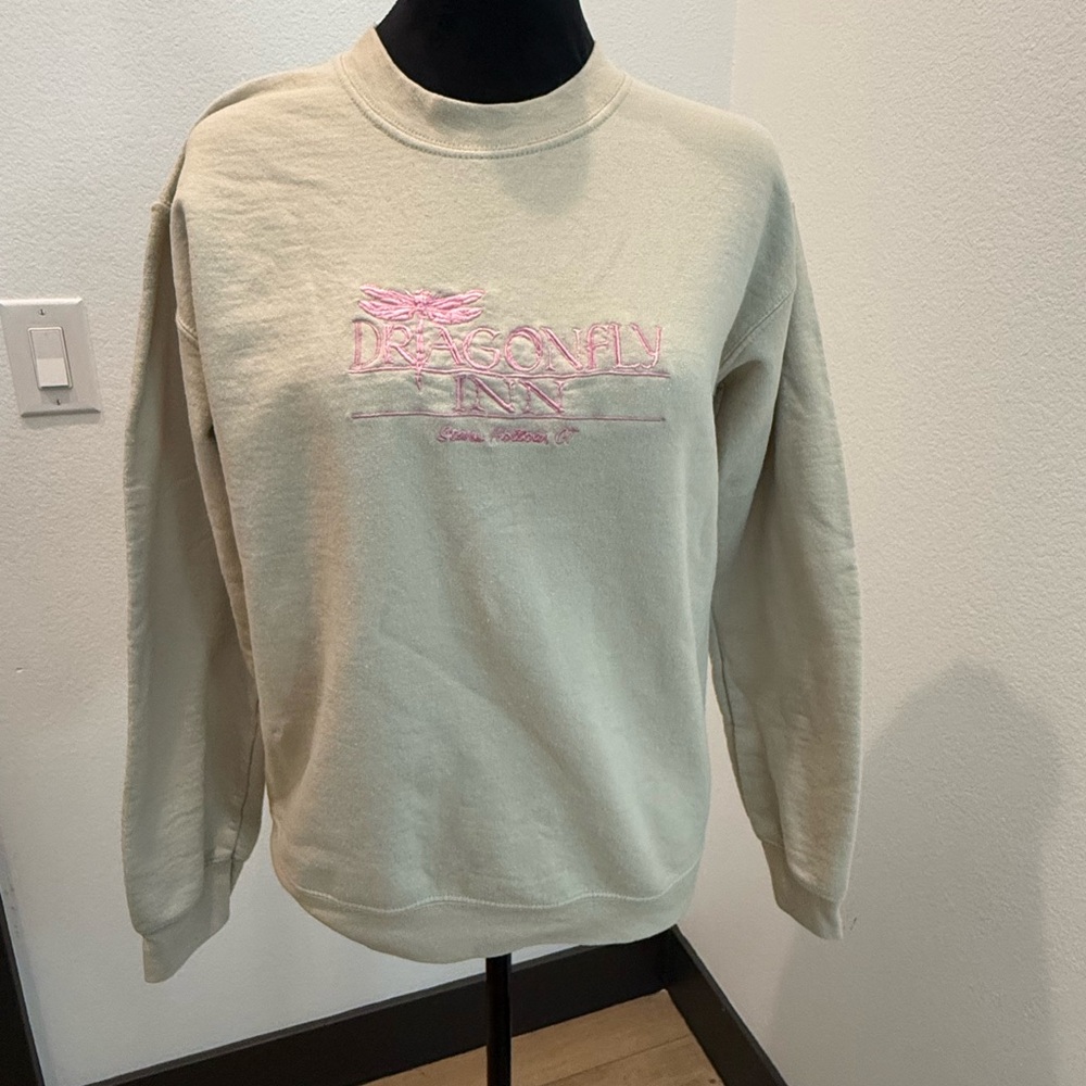 Cream Dragonfly Inn Sweatshirt